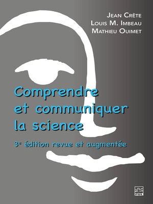 cover image of Comprendre et communiquer la science. 3e édition
